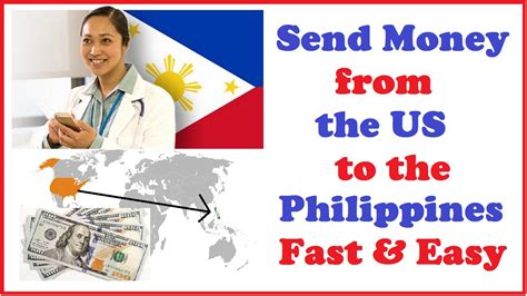 Send money from the US to the Philippines .